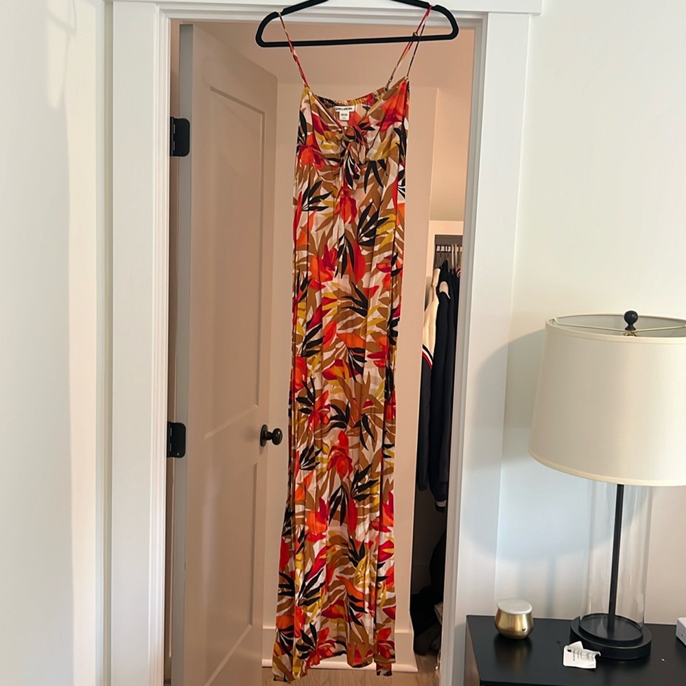Billabong maxi beach dress size M